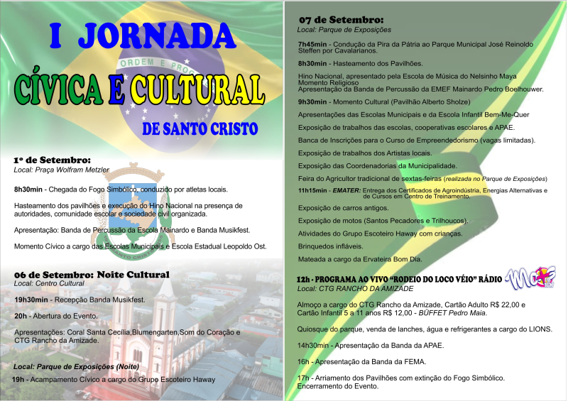 PRIMEIRA JORNADA CÍVICA E CULTURAL